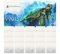 Printing Pleasure 20x Compatibile Rotolo 99015 54mm x 70mm Etichette adesive (Etichetta per rotolo: 320) per Dymo LabelWriter 4XL 450 400 330 320 310 Twin Turbo Duo Seiko SLP 450 400 200 120 100 Pro