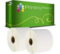 Printing Pleasure 2x Compatibile Rotolo Zebra 76mm x 51mm Etichette (Etichetta per rotolo: 1000) per Zebra, Toshiba, Citizen, Eltron, Orion, UPS Stampante per Etichette