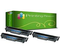 Printing Pleasure 3 Toner Compatibili Q2612A 12A Cartuccia Laser per HP Laserjet 1010 1012 1015 1018 1020 1022 1022N 1022NW 3010 3015 3020 3030 3050 3052 3055 M1005 M1319F MFP - Nero, Alta Resa