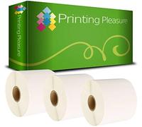 Printing Pleasure 3 x Zebra 72mm x 36mm Etichette termica diretta compatibile per Zebra Type Stampanti | 1000 etichette per rotolo