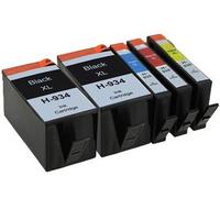 Printing Pleasure 5 Cartucce d'inchiostro compatibili per HP Officejet Pro 6230, 6812, 6815, 6820, 6825, 6830, 6835 / Sostituzione per HP 934XL, HP 935XL / C2P23AE / C2P24AE / C2P25AE / C2P26AE