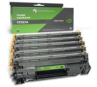 Printing Pleasure 5 Toner Compatibili CE285A 85A CRG 725 Cartuccia Laser per HP Laserjet Pro P1102 P1102W M1212 M1212NF M1217NFW M1132 Canon i-SENSYS LBP6000 LBP6000B LBP6020 MF3010 - Nero, Alta Resa