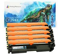 Printing Pleasure 5 Toner Compatibili CF294X 94X Cartucce Laser per HP LaserJet Pro M118dw | MFP M148dw M148fdw M149fdw - Nero, Alta Resa (2.800 Pagine)
