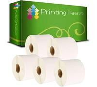 Printing Pleasure 5 x Zebra 72mm x 36mm Etichette termica diretta compatibile per Zebra Type Stampanti | 1000 etichette per rotolo