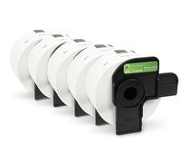 Printing Pleasure 5x DK-11208 Etichette d'Indirizzo Bianche 38mm x 90mm Compatibili con Brother P-Touch QL-1050 QL-1060N QL-1100 QL-1110NWB QL-500 QL-580N QL-720NW QL-820 NWB