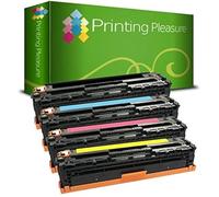 Printing Pleasure Canon 731 Kit 4 Toner Compatibili per Canon I-Sensys LBP-7100CN/LBP-7110CW/MF-8230CN/MF-8280CW, Nero/Ciano/Magenta/Giallo