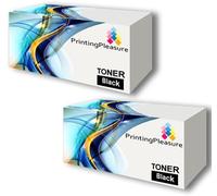 Printing Pleasure CE285A Kit 2 Toner Compatibili per HP Laserjet Pro P1100/P1102/P1102w/M1132MFP/M1212NF, Nero, 2 Pezzi