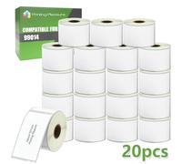 Printing Pleasure 20x Compatibile Rotolo 99014 54mm x 101mm Etichette adesive (Etichetta per rotolo: 220) per Dymo LabelWriter 4XL 450 400 330 320 310 Twin Turbo Duo SLP 450 400 200 120 100 Pro