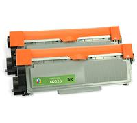 Printing Pleasure TN-2320 TN-2310 Cartucce di Toner per Brother TN2320 TN2310 Compatibile per MFC-L2700DW HL-L2300D HL-L2340DW MFC-L2720DW HL-L2360DN HL-L2365DW DCP-L2520DW DCP-L2500D Nero 2 pack