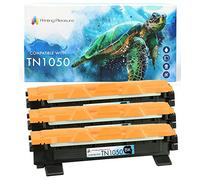 Printing Pleasure TN1050 Kit 3 Toner Compatibili per Brother DCP-1510 DCP-1512 DCP-1610W DCP-1612W HL-1110 HL-1112 HL-1210W HL-1212W MFC-1810 MFC-1910W, Nero, 3 Pezzi