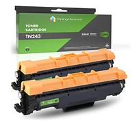 Printing Pleasure TN247 TN244 Compatibile Brother TN-247 TN-244 Cartucce di Toner per Brother HL-L3210CW HL-L3230CDW HL-L3270CDW MFC-L3710CW DCP-L3510CDW MFC-L3730CDN DCP-L3517CDW 2 Nero