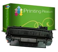 Printing Pleasure Toner Compatibile per HP Laserjet P2030 P2035 P2050 P2055 P2055D P2055DN P2055X Canon MF5880DN LBP6300DN LBP6310DN LBP6650DN LBP6670DN | CE505A 05A CRG 719 3479B002, Colore: Nero