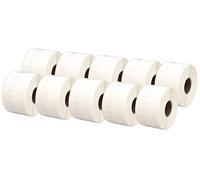 Printing Saver 10x 11356 89 x 41 mm Compatibili Rotoli Etichette adesive (300 Etichette/Rotolo) per Dymo LabelWriter 310 320 330 4XL 400 450 Turbo/Twin Turbo/Duo & SLP etichettatrici