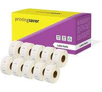 Printing Saver 10x S0929120 25 x 25 mm compatibili rotoli Etichette multiuso (750 Etichette/Rotolo) per Dymo LabelWriter 320 330 4XL 400 450 Turbo/Twin Turbo/Duo & etichettatrici