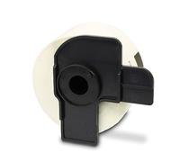 Printing Saver 20x DK-11208 Rotolo Etichette Bianche Compatibili con le Stampanti Brother P-Touch QL-1050 1060N 1100 1110NWB 500 560 580N 650TD 710W 720NW 810W 820NWB (38 mm x 90 mm)