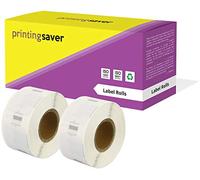 Printing Saver 2x 11353 12 x 24 mm Compatibili Rotoli Etichette adesive multiuso (1000 Etichette/Rotolo) per Dymo LabelWriter 310 320 330 4XL 400 450 Turbo/Twin Turbo/Duo & SLP etichettatrici