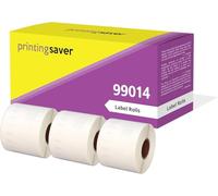 Printing Saver 3x 99014 54 x 101 mm Compatibili Rotoli Etichette adesive (220 Etichette/Rotolo) per Dymo LabelWriter 310 320 330 4XL 400 450 Turbo/Twin Turbo/Duo & SLP etichettatrici