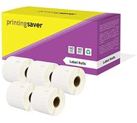 Printing Saver 5x 11351 11 x 54 mm Compatibili Rotoli Etichette adesive di gioielli (1500 Etichette/Rotolo) per Dymo LabelWriter 310 320 330 4XL 400 450 Turbo/Twin Turbo/Duo & SLP etichettatrici