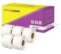 Printing Saver 5x 99012 36 x 89 mm Compatibili Rotoli Etichette adesive (260 Etichette/Rotolo) per Dymo LabelWriter 310 320 330 4XL 400 450 Turbo/Twin Turbo/Duo & SLP etichettatrici