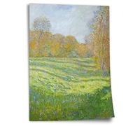 Printistico Poster Claude Monet: Prato a Giverny, stampa artistica senza cornice, murale - A4, A3, A2, A1, A0, XXL - soggiorno, camera da letto, cucina, decorazione
