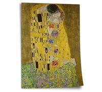 Printistico Poster Gustav Klimt: Il bacio (1907-1908), stampa artistica senza cornice, murale - A4, A3, A2, A1, A0, XXL - soggiorno, camera da letto, cucina, decorazione