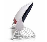 PRINTKERN Supporti adatti per Fritz!Box 7590 Router | Set per una maggiore stabilità e una migliore ventilazione | Attacco su misura | Stabile supporto per Fritzbox 7590 | bianco