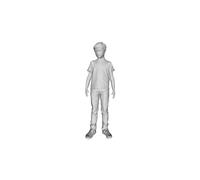 Printle C Kid 082 Boy IN Piedi Braccia Half-Open Figura per Diorami Treno Set