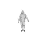 Printle C Uomo 216- Homeless Hobo Barbone Druggie Figura per Diorami Set Treno