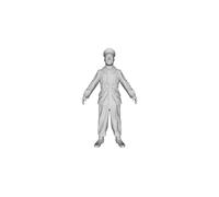 Printle F Uomo Bud AbbottFigura Uniforme Militare Per Diorami E Set Ferroviari