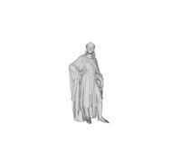 Printle H Uomo 095 Medievale Noble King Middle Età Figura per Diorama Set Treno