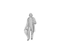 Printle H Uomo 1212 Barbuto Uomo 19th Secolo Figura per Diorami Treno Set