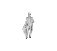 Printle H Uomo 1486-Bearded più Vecchie 19th Secolo Figura per Diorama Set Treno