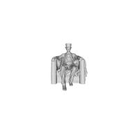 Printle H Uomo 1896 Abramo Lincoln che Sta Seduto Figura per Diorami Treno Set