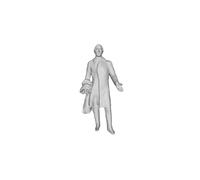 Printle H Uomo Millard Fillmore-President Di USA Figura per Diorami Set Treno