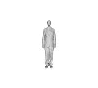 Printle H Uomo Ronald Reagan Suit Presidente USA Figura per Diorami Treno Set
