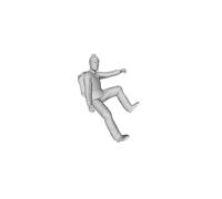 Printle L Homme 412Figura Di Rockclimber E Montagna Per Diorami E Set Di Treni
