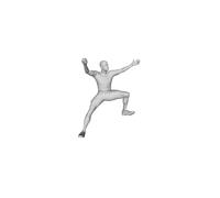 Printle L Uomo 138 Rockclimber Mountain Scalatore Figura per Diorami Treno Set