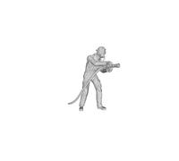 Printle M Homme 656 Vigile Del Fuoco Con Lancia Antincendio Per Diorami