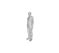 Printle M Uomo 2979-Casual Fireman Pompiere Figura per Diorama Set Treno