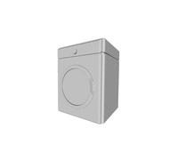 Printle Object che Si Lava Macchina Asciugatoio Casa Appliance per Diorami Treno