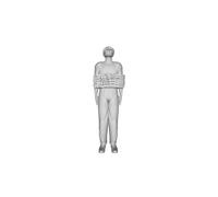 Printle S Uomo 097 Hostage Kidnapped Scutura Figura per Diorama Treno Set