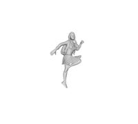 Printle Y Femme 056 Scuola Ragazza Salto Corsa Figura per Diorami Treno Set