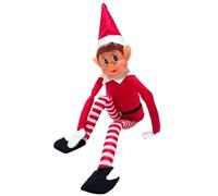 PrintMe3D Shape Your Projects Elfo Dispettoso |Elfo di Natale | Pupazzo Natalizio Decorazione Casa | Elfi Natalizi, Giochi e Tradizione Familiare | Elfi Natale Scherzi | 40 CM