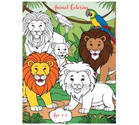 Prints & Paws: A Unique Animal Coloring Escape Book