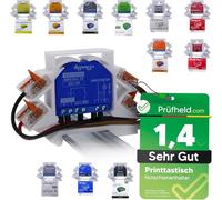 Printtastisch Shelly Portarivia senza estensione per 29 Shelly Relè: Plus 1, 1 Mini Gen3, Plus 1PM, 1PM Mini Gen3, Plus 2PM, 2.5, RGBW 2, PM Gen3, supporto per guida a sella, installazione elettrica