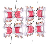 Printtastisch - Supporto per guida guida per Shelly Relè, 1 Mini Gen3, 1PM, 1PM Mini Gen3, 2PM, 2.5, RGBW2, PM, Plus i4 DC, Dimmer 2, Guida DIN Rail, inserto Wago, 8 pezzi + estensione