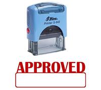 Printtoo APPROVED Timbro Inking personalizzato lucido Seal ufficio stazionari