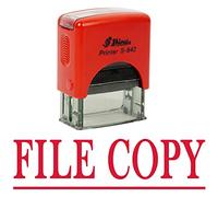 Printtoo FILE COPY Auto inchiostrazione timbro di gomma cancelleria per ufficio Seal lucido personalizzato