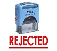Printtoo REJECTED timbro di gomma Inking personalizzato lucido Seal ufficio stazionari