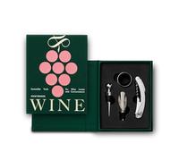 PrintWorks The Essentials - Set di 4 attrezzi da vino da donna, Verde, taglia unica